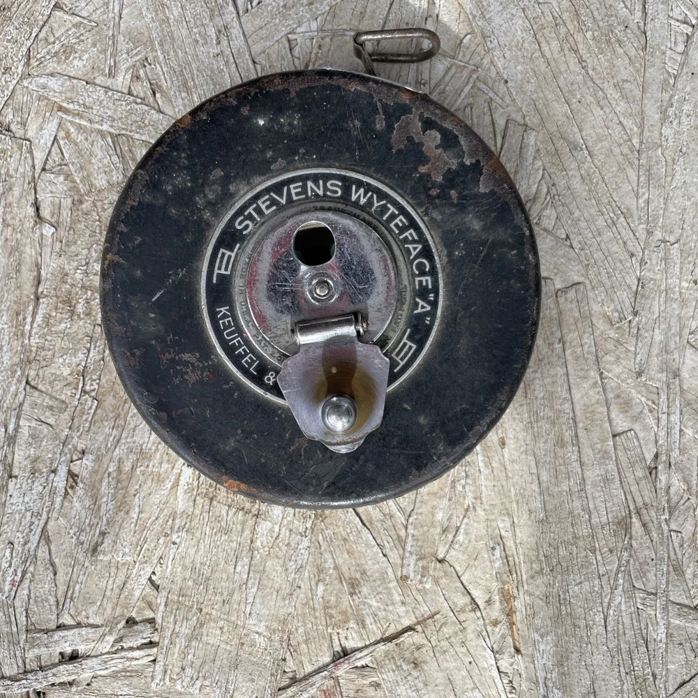 VINTAGE KEUFFEL & ESSER CO. TAPE MEASURER - Stevens Wyteface